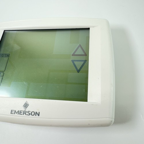 Emerson 1F97-1277 Blue Series 12" Touchscreen Thermostat For Parts Repair Untest - Picture 3 of 9