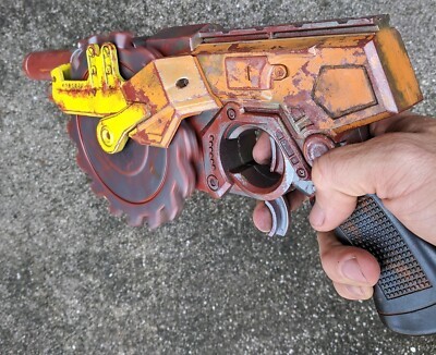 Custom Nerf Crosscut Fallout themed post apocalyptic cosplay prop