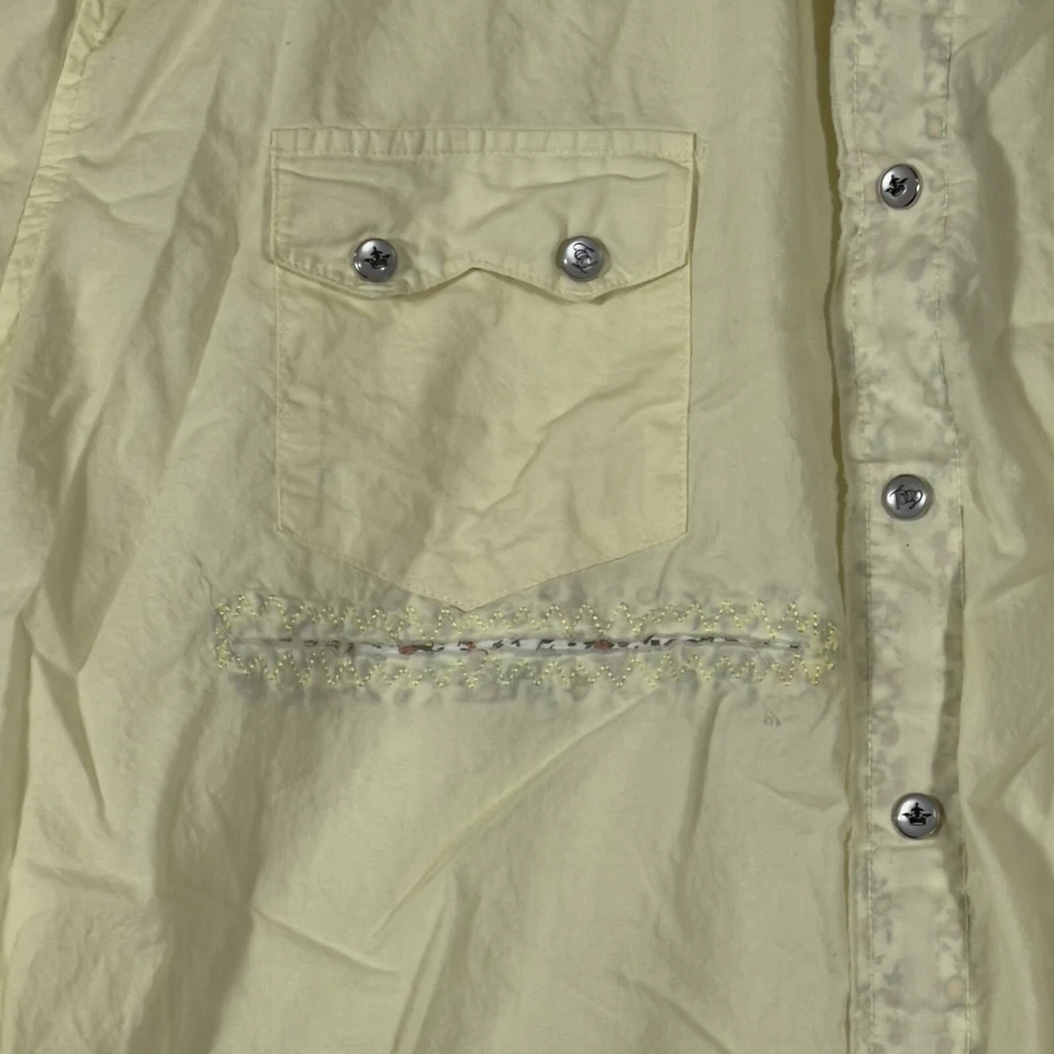 Camisa English Laundry Christopher Wicks Botón a Presión Bordada Para Hombre’s XL Foto 4 de 4