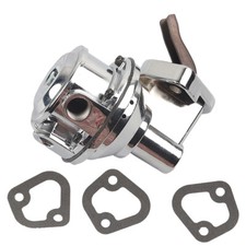 High Volume Mechanical Fuel Pump Chrome 38 Npt Fitting For Chevy Bbc 454 High Volume Mechanical Fuel Pump Chrome 38 Npt Fitting For Chevy Bbc 454
