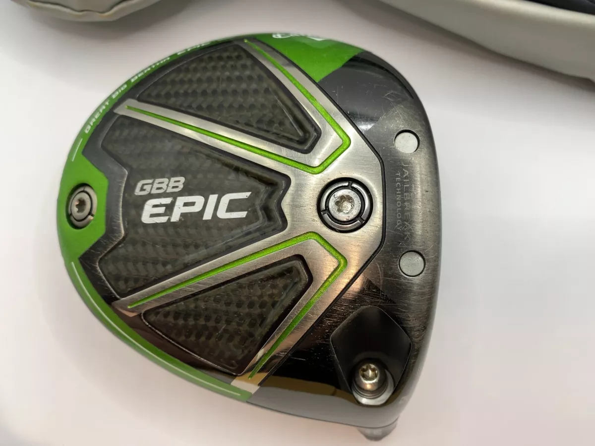 Callaway GBB EPIC Sub Zero Driver Head Only 9 degree 196g Head Cover Japan Used