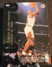 1993 Upper Deck Dominique Wilkens/Michael Jordon 20,000 Points Card