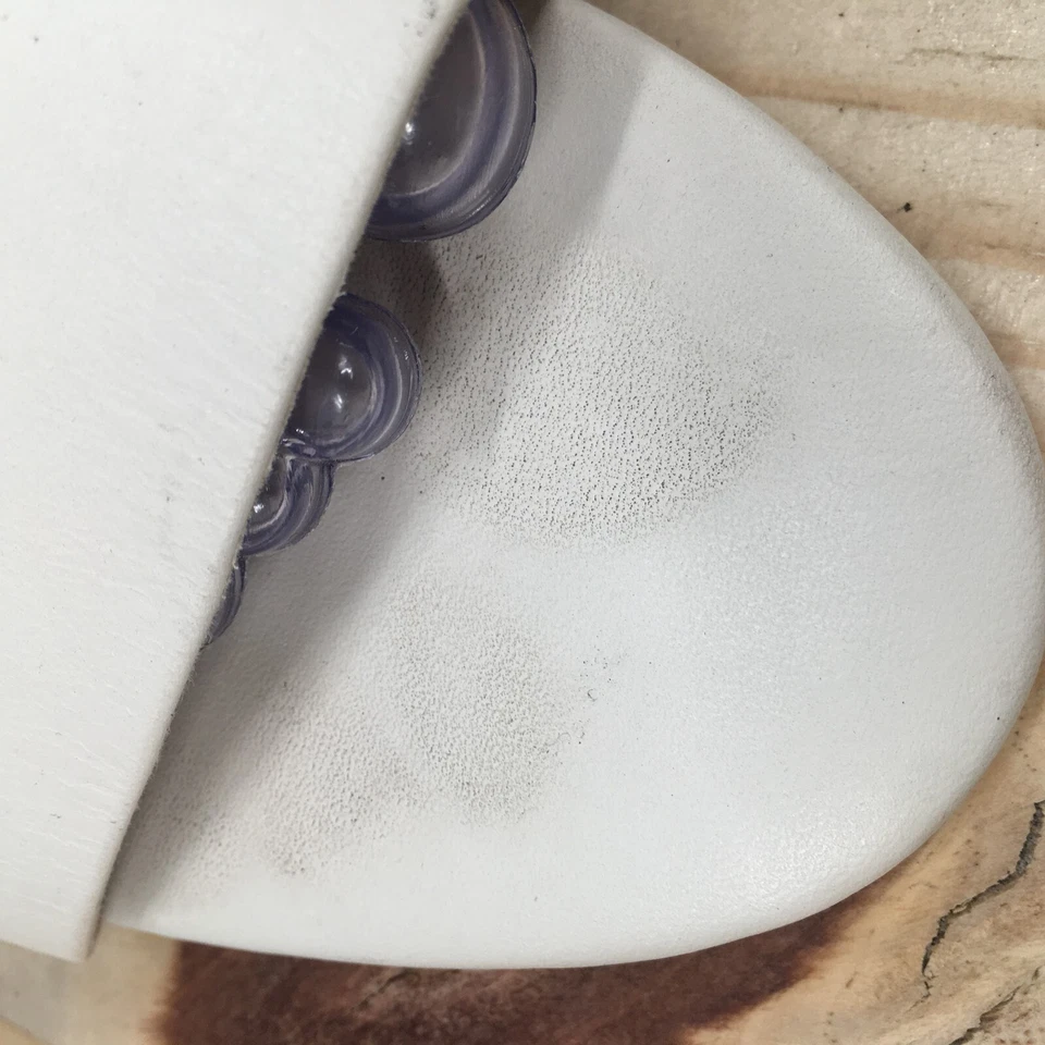 Cole Haan 凉鞋女式 7.5 B Avani City 露背蛇皮白色皮革 — 第 3/4 张图片