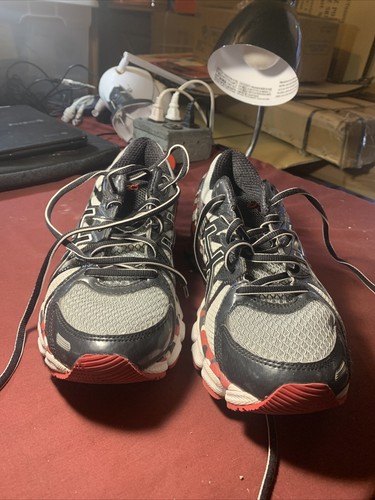 ASICS Mens Gel Sendai 3 Silver / Red 