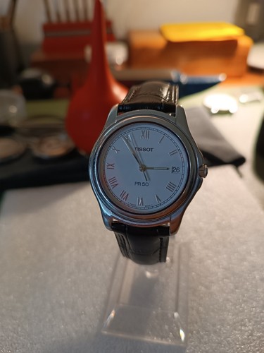 Vintage Tissot Pr50 J176/276k Wrist Watch, Running With Date - Foto 5 di 14