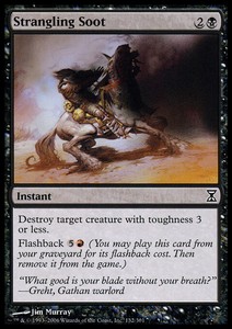Strangling Soot x4 - Time Spiral - NM-Mint, English - Time Spiral