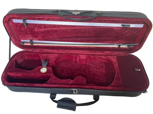 Sunflower Deluxe Violin 1/8 w Bow Case Crystal Tuners Rosin Strings Setup - Picture 8 of 10