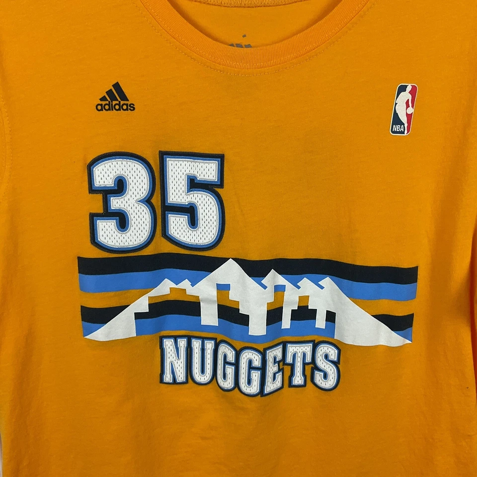 Camiseta Kenneth Faried Adidas NBA Denver Nuggets Bordada Jóvenes Niños XL Foto 4 de 4