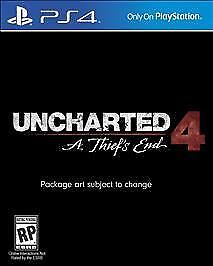 Uncharted 4: A Thief's End (Sony PlayStation 4, 2016) for sale online