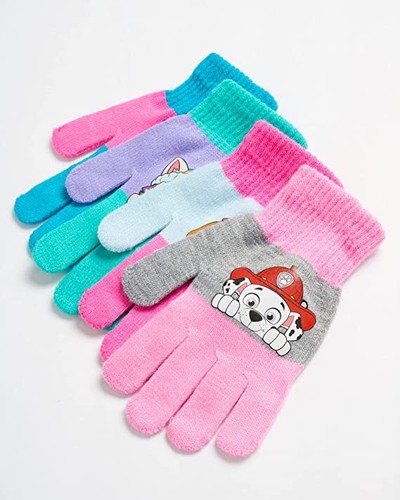 Nickelodeon Girls Paw Patrol 4 Pack Mitten or Glove Set, Toddler or Little Girls - Picture 10 of 15