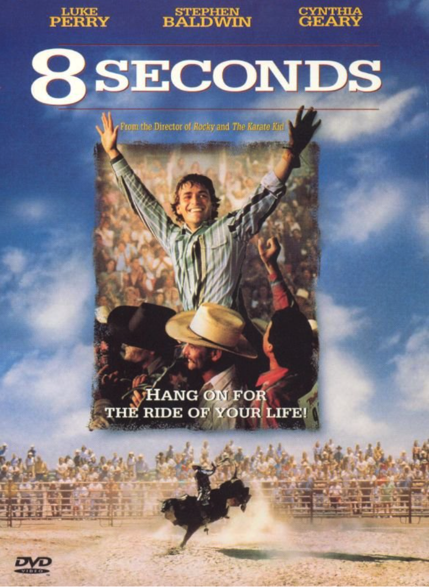 8 seconds (DVD) • NEW • Luke Perry, Stephen Baldwin