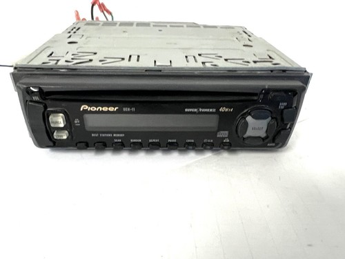 Pioneer DEH-11 Car Stereo Super Tuner Single Din Unit 40WX4