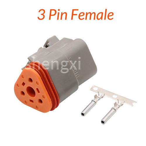 DEUTSCH DT SERIES MULTI PLUG WATERPROOF CONNECTOR 2 3 4 6 8 12 WAY PIN KIT - Picture 11 of 27