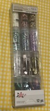 Recollection  s Assorted Glitter New 12 Pack Glitter Holidays Craft Christmas 4th