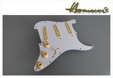 Stratocaster, Strat Pickguard weiß full load...