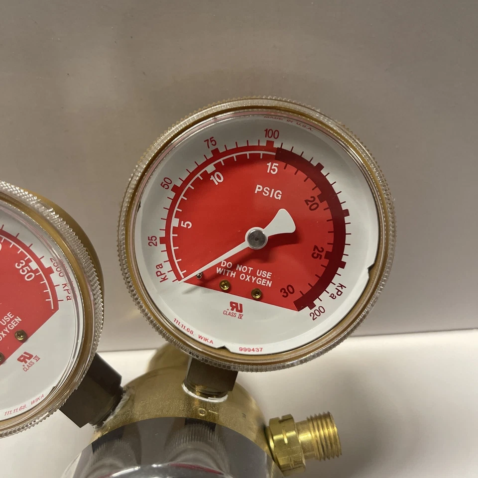 Regulador ESAB Acetileno, OXWELD PN. Serie R – 770–1 5–510 Elite Foto 3 de 4