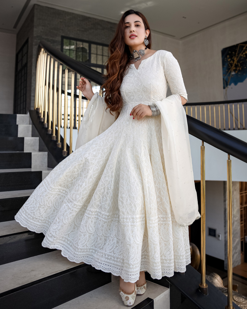 anarkali gown