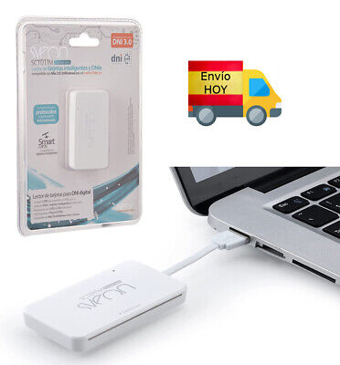 Lector DNI Electrónico apto tambien para DNI 3.0 WINDOWS MAC PC USB ENVIO  HOY