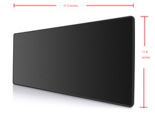 New Large Extended Gaming Mouse Pad with Stitched Edges waterproof non slip