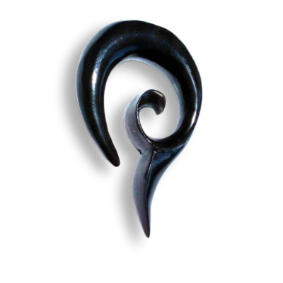 4 / 6 / 8 / 10 / 12mm Sichel Claw Horn Flesh Tunnel Plug Ohr Ear Piercing 100