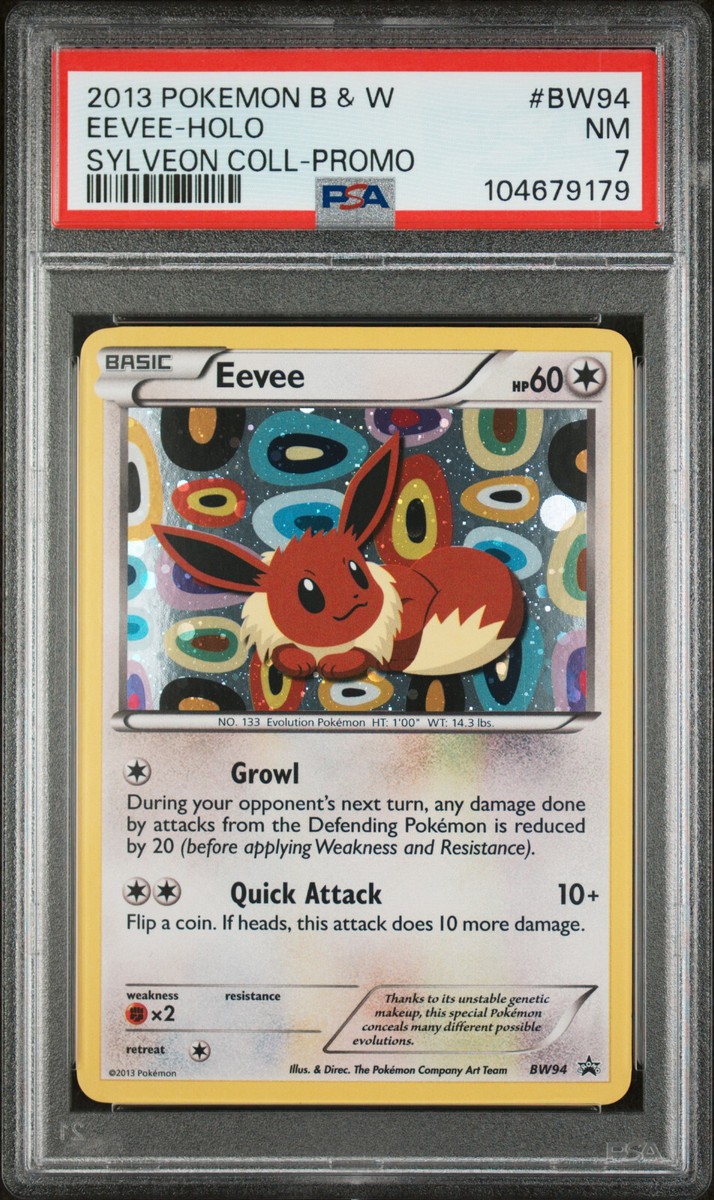 Eevee BW94 Black & White Holo for sale online | eBay Eevee BW94 Black & White Holo for sale online | eBay