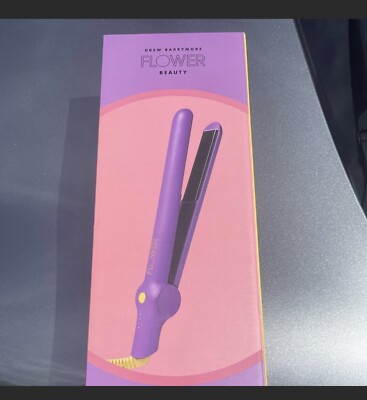 FLOWER Hair Tools Prof. 1'' Ceramic Flat Iron Hair Straightener by Drew Barrymore