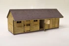 LASER CUT PLYWOOD STABLES KIT FOR OO GAUGE MODEL RAILWAYS 1:76 4MM KX034-OO