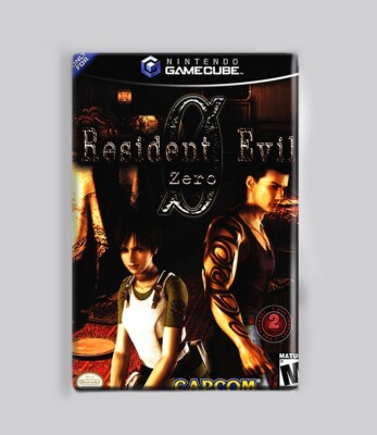 RESIDENT EVIL ZERO / GAMECUBE - 2''x3'' FRIDGE MAGNET (nintendo game box retro 0)
