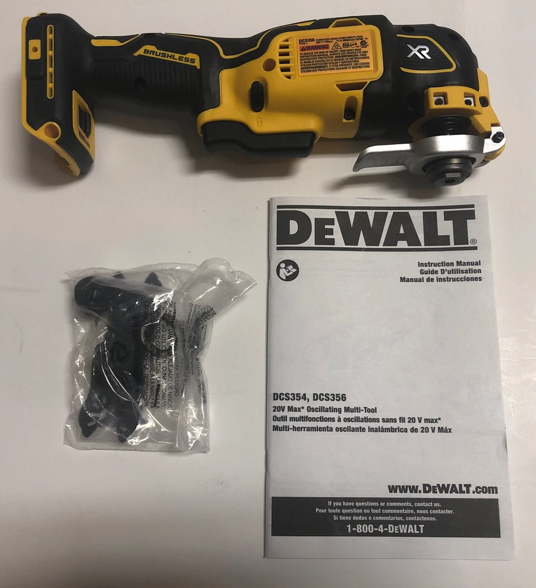 New Dewalt DCS356B 20V 20 Volt Max XR Brushless Cordless