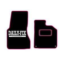 CAR FLOOR MATS FOR SMART FORTWO 2015 & ON ALL WEATHER TAILORED BLACK CARPET