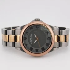 MARC by MARC JACOBS MBM3114 All St. Steel Women's Watch Sz. 6 1/4" New Battery