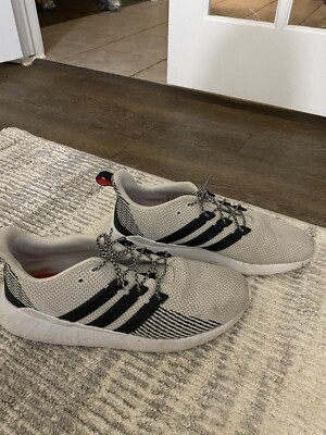 Size 11 Adidas Questar Flow Cloud White Black for sale online
