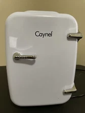 CAYNEL Mini Fridge Portable Cooler Warmer Makeup Skincare Refrigerator 4L
