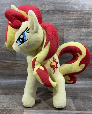 My Little Pony Sunset Shimmer Custom Handmade 18” Plush Friendship Is Magic  G4