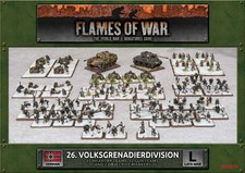 Flames of War GEAB28 Volksgrenadier Winter Set with Infantry, Vehicles  More