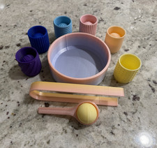 Rainbow 3D Printed Sensory Sorting Toy for Preschoolers. Perfect for Classrooms.