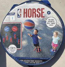 Franklin NBA HORSE Spot Markers Set w/ Carry Bag HORSE Letter Sets MPN 66106