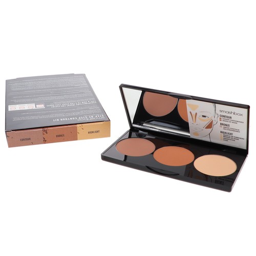 Smashbox Step-By-Step Contour Highlighter & Bronzer Face Palette Kit 0.4 oz - Picture 6 of 8