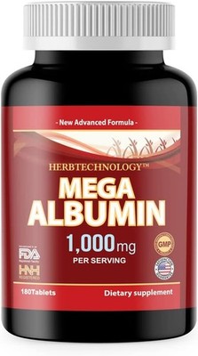 Dr.K&C HNHusa Mega Albumin Protein 1000mg 180 Tablets Healthy Kidney Liver Fun