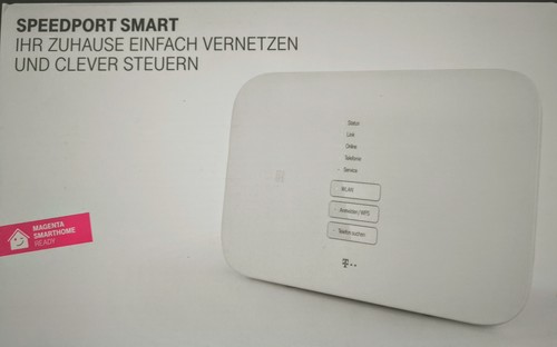 Telekom Speedport Smart 2 WLAN Internet Router Repeater VDSL DECT VPN Magenta - 第 1/7 張圖片
