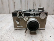 Olive Green Argus C3 "Brick" 35mm camera w/Argus 55mm f3.5 coated cintar lens