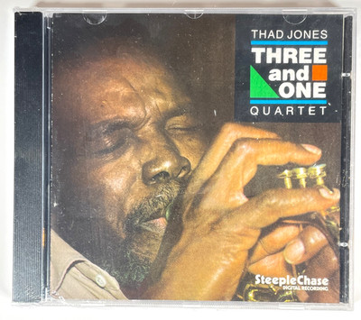 THAD JONES QUARTET Three And One CD NEW & SEALED 1987 Denmark SteepleChase