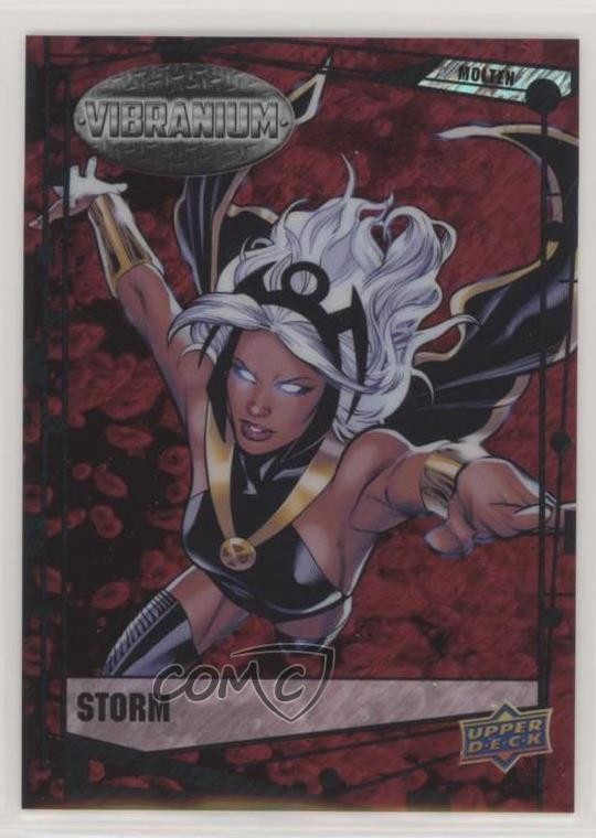 2015 Upper Deck Marvel Vibranium Molten Vibranium 170/299 Storm #78 2k3