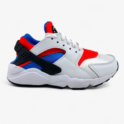 Nike Air Huarache White Black Bright Crimson Womens Size 6  display picture 2