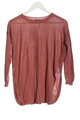 MANGO BASICS Feinstrickpullover Damen Pullover Gr. DE 36 rot Casual-Look