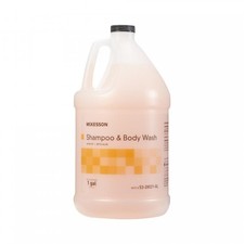 McKesson Shampoo and Body Wash, Apricot Scent, 1 Gallon Jug, 1 Ct, 53-28021-GL