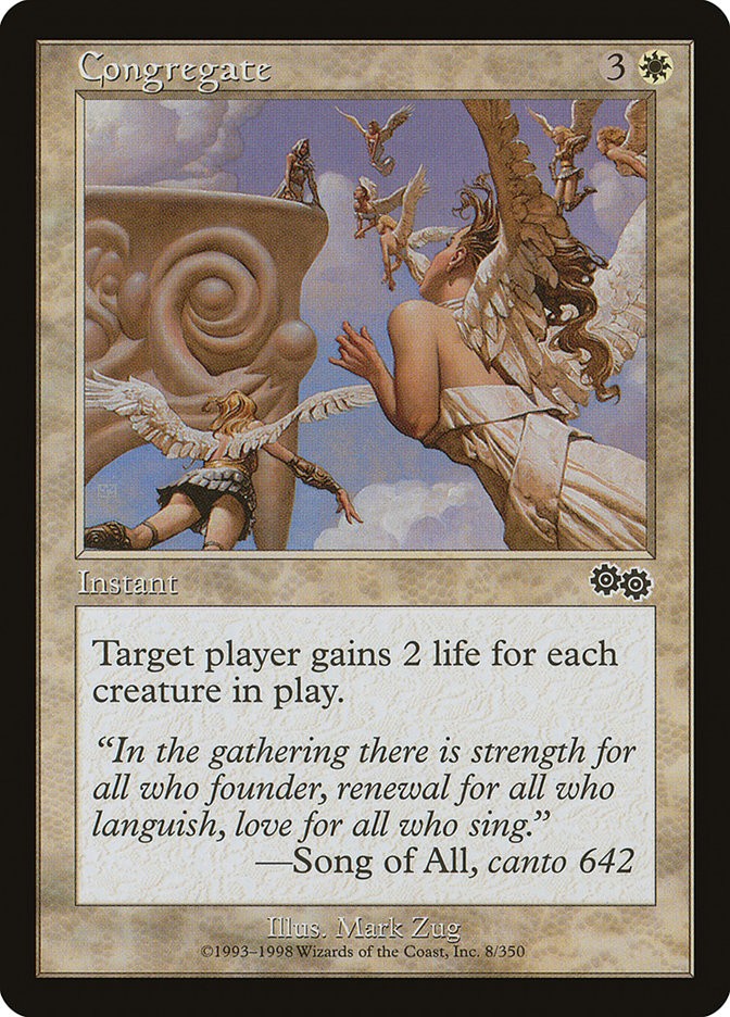 MTG Magic the Gathering Congregate (8/356) Urza's Saga HP
