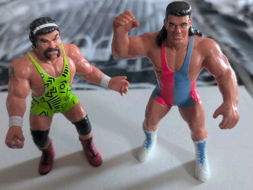 NWA/WCW Galoob Wrestling - Rick Steiner & Scot...
