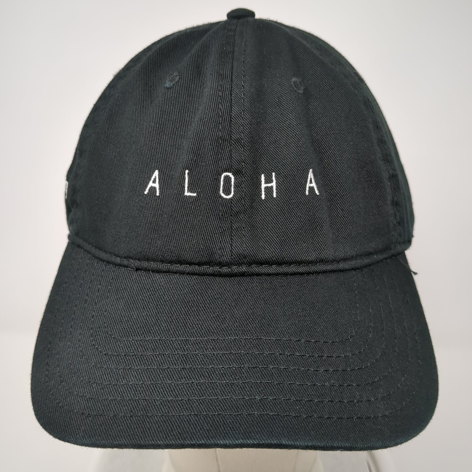 Aloha Slideback Hat Solid Black One Size Adjustab… - image 2