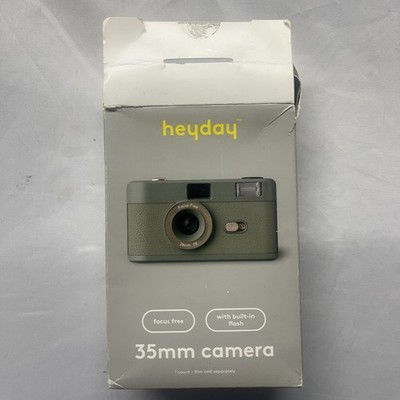 heyday  35mm Camera with Built-In Flash - Jade - New